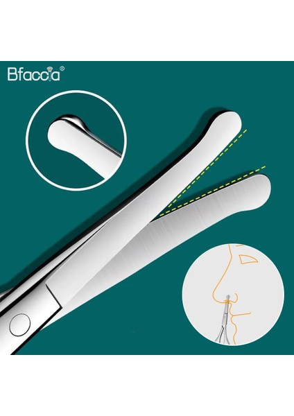 05 1 Adet Yuvarlak Kafa Burun Saç Düzeltici Paslanmaz Çelik Kaş Burun Saç Makas Evrensel Güvenlik Burun Saç Cımbız Makyaj Araçları (Yurt Dışından) fırsatları