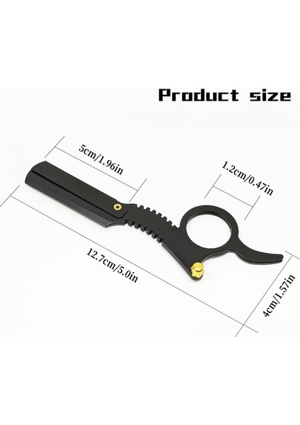 10 Bıçak Berber Düz Kenar Jilet Saç Kesimi Sakal Kaş Tıraş Aracı Manuel Epilasyon Jilet Kuaför Kırpma Bıçakları Değiştirilebilir (Yurt Dışından) fırsatları