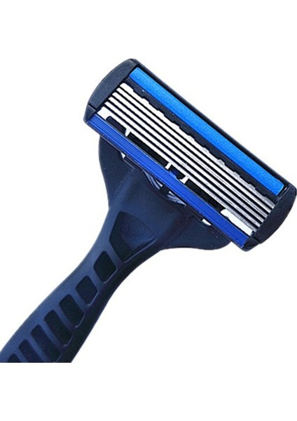 6 Kafalı 1 Tutucu (1 Tutucu + 6 Yedek Kafa) 6 Katmanlı Bıçak Emniyetli Tıraş Makinesi Erkek Jileti Berber Tıraş Bıçağı Vücut Yüz Epilasyon Aracı (Yurt Dışından) indirimleri