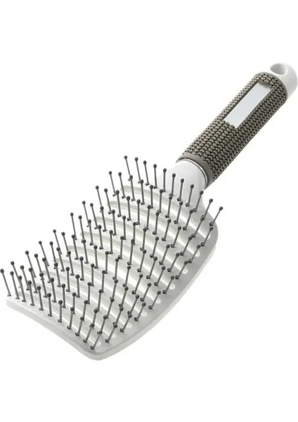 Beyaz Hiçbir Saç Saç Fırçası Sihirli Saç Tarak Saç Fırçası Kıl Naylon Kadın Salon Kuaförlük Şekillendirici Araçları Için Islak Kıvırcık Detangle Saç Fırçası (Yurt Dışından)