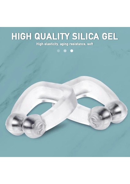 1 Adet 1/4 Adet Silikon Manyetik Anti Horlamayı Durdur Horlama Burun Mandalı Uyku Tepsisi Uyku Yardımı Apnesi Koruyucu Gece Cihazı ile Kılıf Anti Ronco (Yurt Dışından) fırsatları