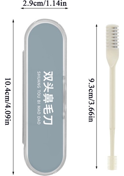 Nane Yeşili Erkek Kadın Saç Çıkarıcı Burun Saç Düzeltici Burun Jilet Burun Temiz 360° Dönen Bakım Kesici Çift Kafa Yıkanabilir Makyaj Aracı (Yurt Dışından) fırsatları