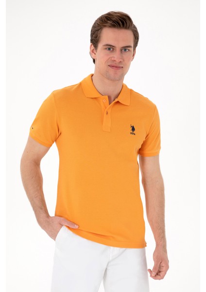 Erkek Turuncu Tişört Basic 50298041-VR051