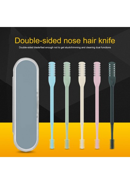 Nane Yeşili 2 Adet Kompakt Yeniden Kullanılabilir Keskin Unisex Yetişkinler Burun Saç Kesme Aracı Güzellik Malzemeleri Burun Saç Kesme Aracı Burun Saç Çıkarıcı (Yurt Dışından) fırsatları