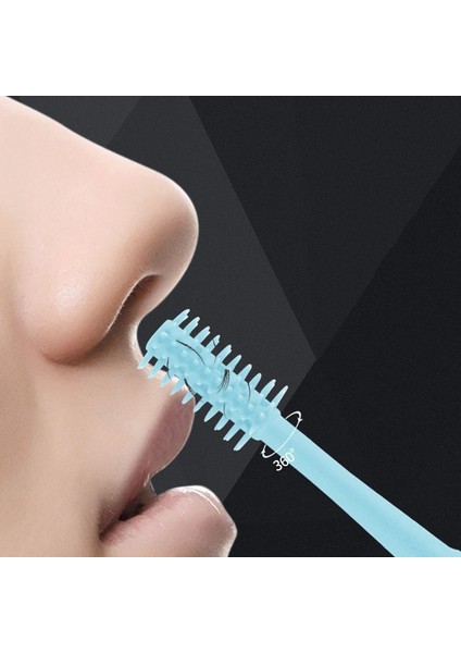 Pembe Çift Taraflı Burun Saç Bıçağı Manuel Burun Deliği Temizleme Burun Saç Düzeltici 360 Derece Döndür Burun Deliği Temizleme Makası (Yurt Dışından) fiyatları