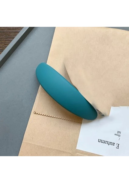 Stil 2 Moda Mat Geometrik Saç Klip Zarif Kadın Tokalarım Tokalar At Kuyruğu Tutucu Hairgrips Kızlar Saç Aksesuarları Şekillendirici Aracı (Yurt Dışından)