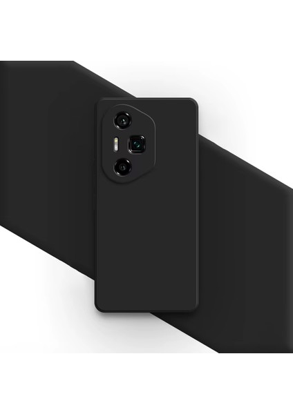 Honor 300 Ultra Matte Serisi Silikon Tpu Kılıf - Siyah AL3367