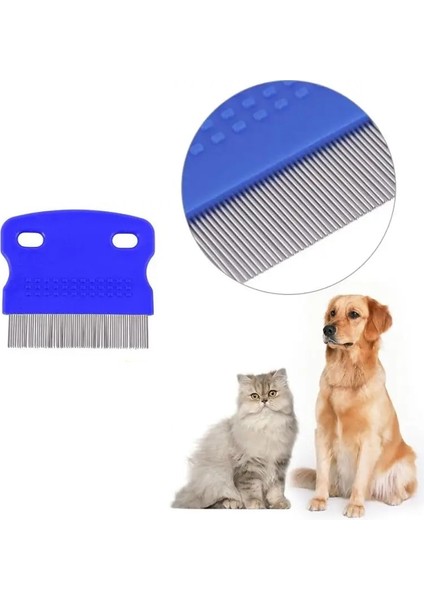 Büro Ev Evcil Hayvanı İçin Ince Dişli Kedi Köpek Tavşan Bit Pire Tarağı fırsatları