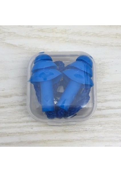 B 2 Adet Silikon Kablolu Kulak Tıkaçları Ses Yalıtımı Kulak Koruyucu Anti Gürültü Horlama Rahat Uyku Kulak Tıkaçları Gürültü Azaltma (Yurt Dışından)