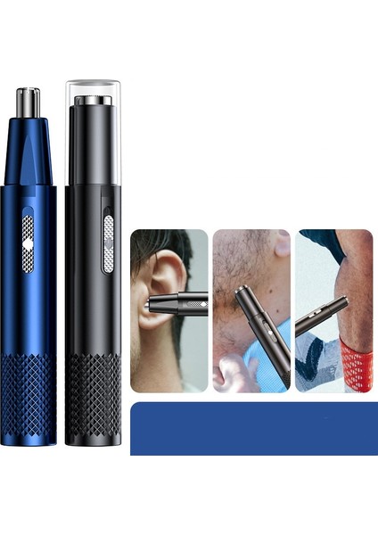 Tek Bıçak Mavi Güncellenmiş Elektrikli Tıraş Burun Kulak Düzeltici Güvenli Yüz Bakımı Erkekler Için Şarj Edilebilir Burun Kılı Düzeltici Tıraş Epilasyon Jilet Sakal (Yurt Dışından) modelleri