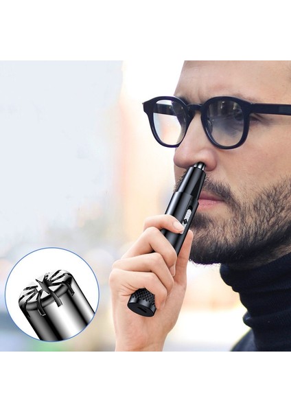 Tek Bıçak Mavi Güncellenmiş Elektrikli Tıraş Burun Kulak Düzeltici Güvenli Yüz Bakımı Erkekler Için Şarj Edilebilir Burun Kılı Düzeltici Tıraş Epilasyon Jilet Sakal (Yurt Dışından) fırsatları