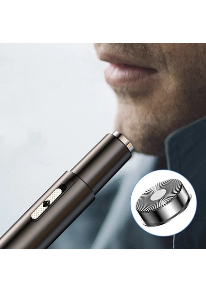 Tek Bıçak Mavi Güncellenmiş Elektrikli Tıraş Burun Kulak Düzeltici Güvenli Yüz Bakımı Erkekler Için Şarj Edilebilir Burun Kılı Düzeltici Tıraş Epilasyon Jilet Sakal (Yurt Dışından) indirimleri