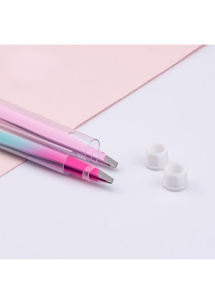 Siyah Evrensel Burun Saç Kesme Cımbız Paslanmaz Çelik Kaş Burun Saç Kesim Manikür Yüz Düzeltme Makyaj Makas Giyotin (Yurt Dışından) indirimleri