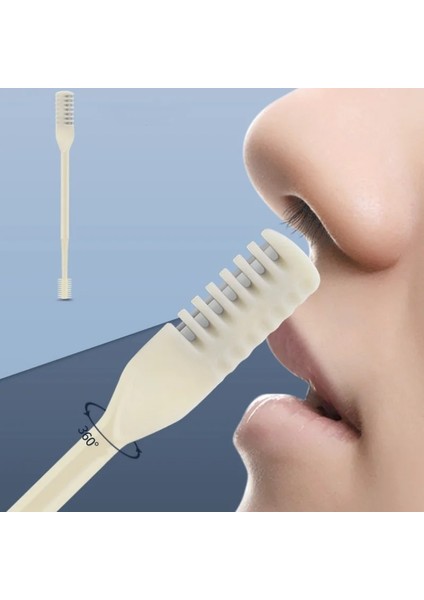 B 360° Dönen Burun Saç Düzeltici Tıraş Makinesi Çift Uçlu Burun Saç Çıkarıcı Erkekler Kadınlar Için Yıkanabilir Kaş Burun Kulak Saç Düzeltici Araçları (Yurt Dışından) fırsatları