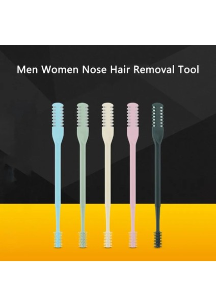 Atrovirens 360 Derece Dönen Burun Saç Düzeltici Çift Kafa Taşınabilir Keskin Manuel Erkek Kadın Burun Epilasyon Aracı Güzellik Malzemeleri (Yurt Dışından) fiyatları