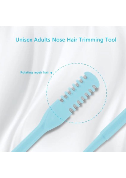Atrovirens 360 Derece Dönen Burun Saç Düzeltici Çift Kafa Taşınabilir Keskin Manuel Erkek Kadın Burun Epilasyon Aracı Güzellik Malzemeleri (Yurt Dışından) indirimleri
