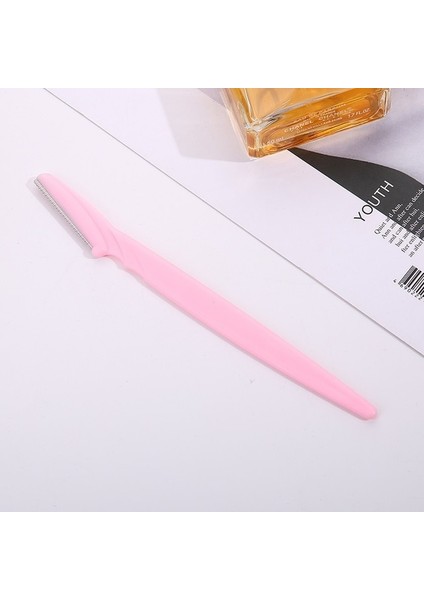 Pembe 3 Adet Kadın Jilet Makyaj Yüz Kaş Dudak Jilet Saç Çıkarıcı Keskin Paslanmaz Çelik Kesme Bıçağı Emniyetli Jilet (Yurt Dışından)