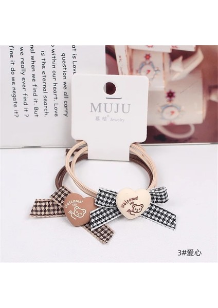 F 2 Adet Yay Hairbands Kumaş Saç Bantları Kafa Bandı Kızlar Elastik Lastik Bant Şapkalar Saç Aksesuarları Çocuklar Sevimli Tatlı Süsler (Yurt Dışından)