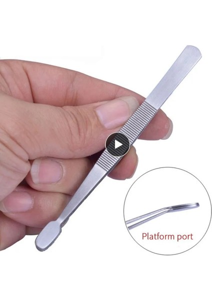 02 Paslanmaz Çelik Yuvarlak Burun Saç Klip Kaldırma Cımbız Kaş Yüz Burun Saç Klip Burun Saç Düzeltici Aracı (Yurt Dışından) fiyatları