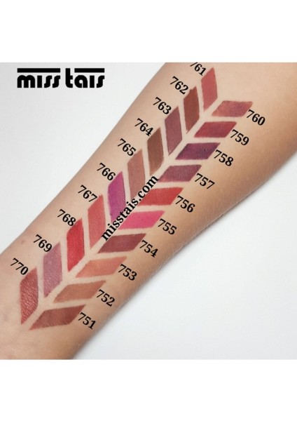 Dudak Kalemi 769 Mat ve Yoğun Pigmentli Pürüzsüz Sürüm 1 Adet modelleri