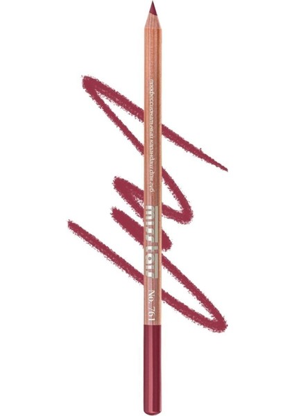 Dudak Kalemi 761 Renkli Suya Dayanıklı 1 Adet Profesyonel Makyaj İçin fiyatları