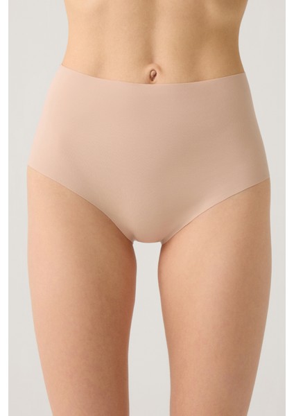 Lazer Kesim Yüksek Bel Görünmez Külot High Waisted Briefs