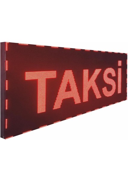 Sanec LED Tabela 16X32 cm Çift Taraflı Kırmızı Kayan Yazı-Wifi