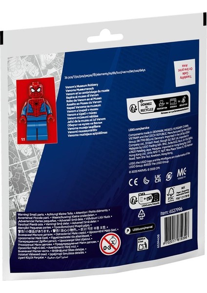 Super Heroes 30707 Venom's Museum Robbery