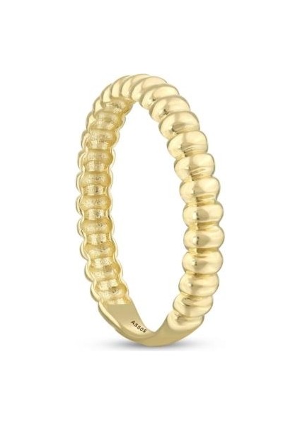 Tasarım Altın Yüzük - 14K - 1.33 gr