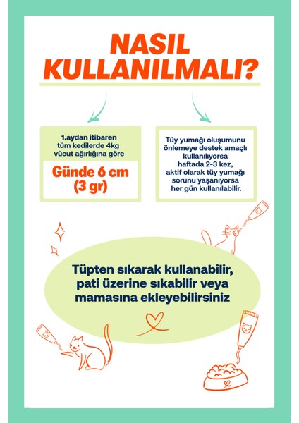 Kediler İçin Derma Malt Macun – Tüy Sağlığı Destekleyici 100g