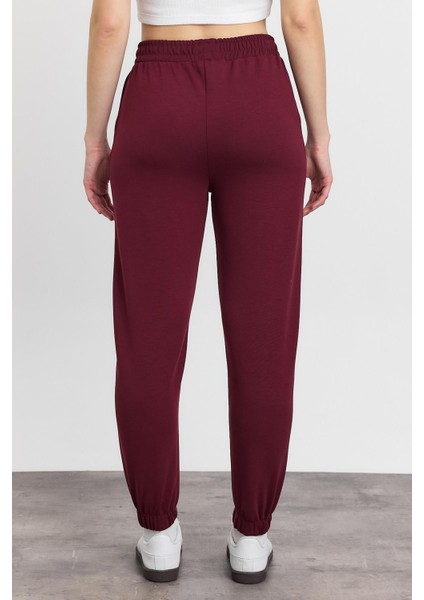 4011 Ön Aksesuar Detay Eşofman Bordo indirimleri