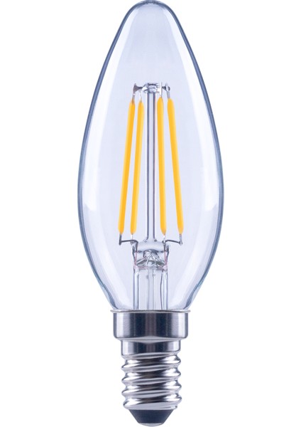 LED Flament 4W 6500K 470LM E14 Duy Beyaz Işık Ampul / 4099854394713