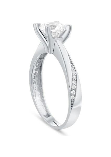 Altın Tektaş Yüzük - 14K fiyatları