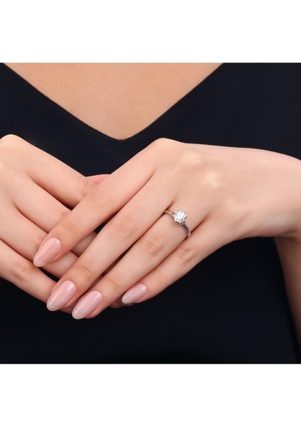 Altın Tektaş Yüzük - 14K modelleri