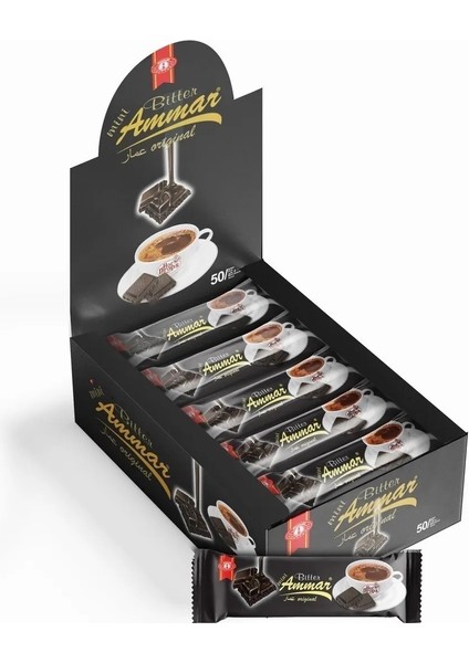 Bitter Çikolata (50 Adet x 7 gr)