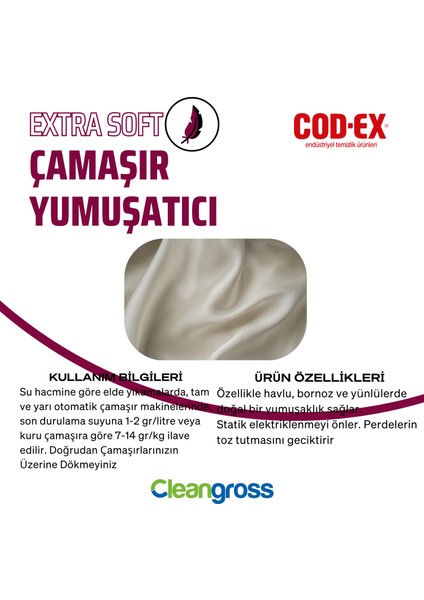 Çamaşır Yumuşatıcı 4 lt