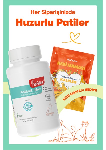 Kedi ve Köpek Güçlendirici 25 Tablet