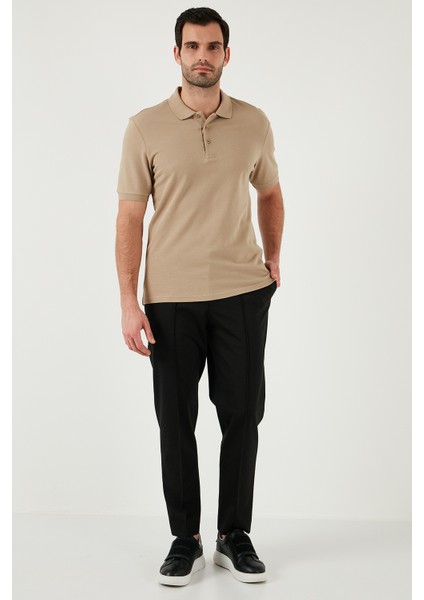 Pamuklu Regular Fit Düğmeli Polo Yaka T Shirt Erkek Polo Yaka T Shirt 5902127 fiyatları