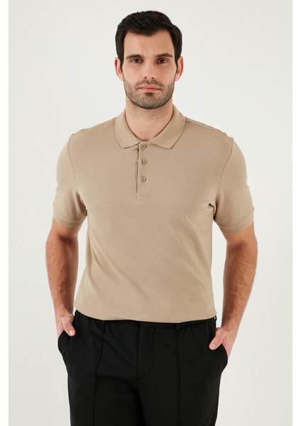 Pamuklu Regular Fit Düğmeli Polo Yaka T Shirt Erkek Polo Yaka T Shirt 5902127 modelleri