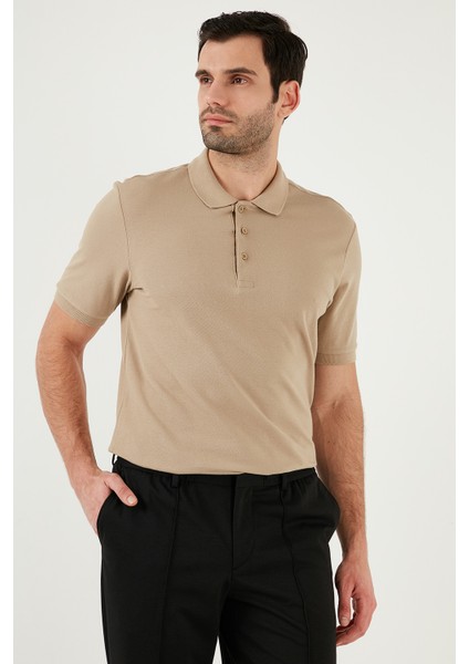 Pamuklu Regular Fit Düğmeli Polo Yaka T Shirt Erkek Polo Yaka T Shirt 5902127 fırsatları