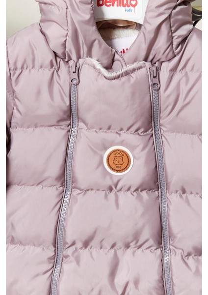 Unisex Kapüşonlu Fermuarlı Bebek Astronot Tulum 51330 fırsatları