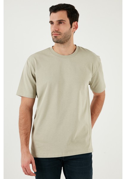 Pamuklu Relaxed Fit Sıfır Yaka T Shirt Erkek T Shirt 5905446 modelleri