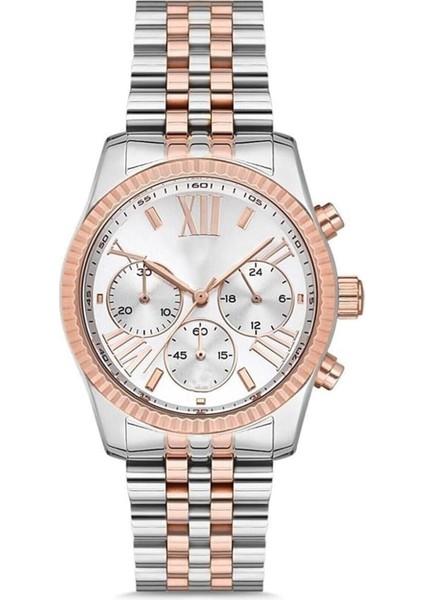 Rose Gümüş Unisex Kol Saati Roma Rakamlı indirimleri