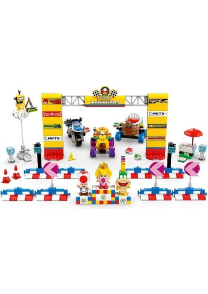 Nessiworld 72036 LEGO Super Mario - Baby Peach ve Grand Prix Seti 823 Parça +8 Yaş fırsatları