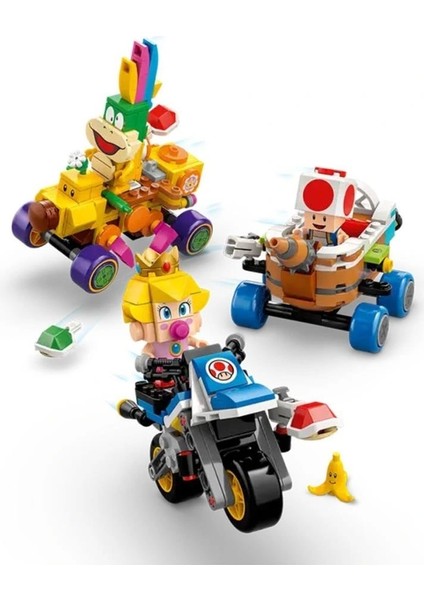 Nessiworld 72036 LEGO Super Mario - Baby Peach ve Grand Prix Seti 823 Parça +8 Yaş indirimleri