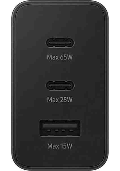 Samsung 3in1 Trio 65W 2xpd+Usba Ev Tipi Şarj Aleti 3 Çıkışlı T6530NBEGWW fiyatları