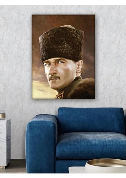 Kanvas Tablo Mustafa Kemal Atatürk