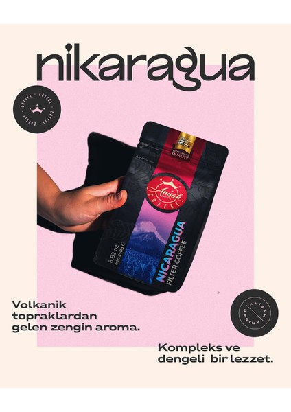 Nikaragua Filtre Kahve 250 gr