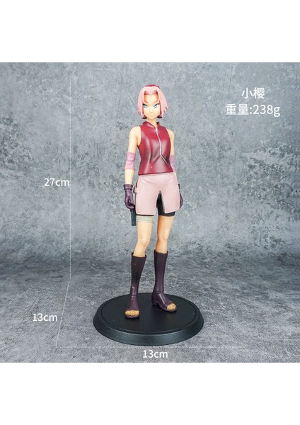Naruto Figürü Anime Büyük Sasuke Kılıcı Kakashi Uchiha Itachi Fırtınası Minato Modeli Pozu (Yurt Dışından)