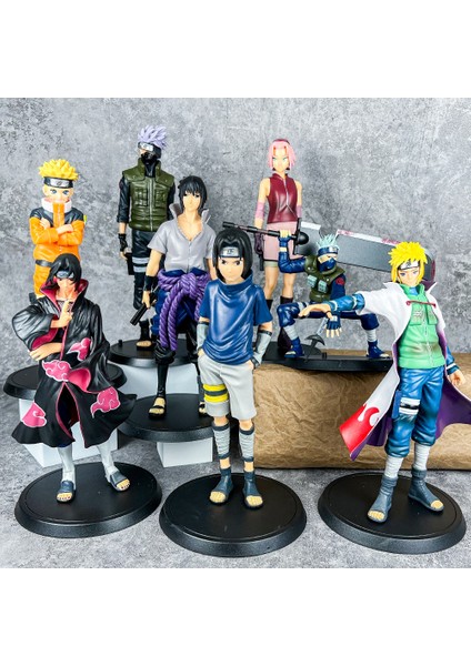Naruto Figürü Anime Büyük Sasuke Kılıcı Kakashi Uchiha Itachi Fırtınası Minato Modeli Pozu (Yurt Dışından) fiyatları